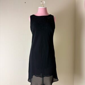 Ks Collection Black Cowl Back Dress